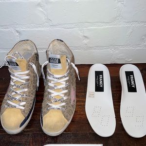 Golden Goose leopard Francy size 38